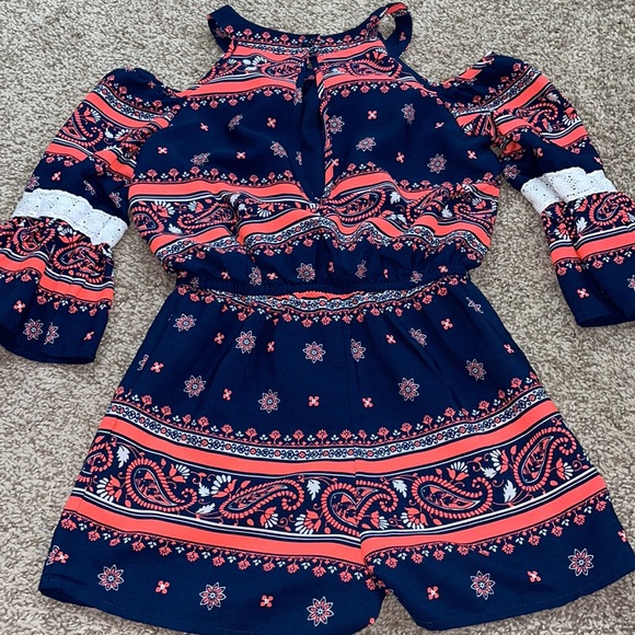 My Michelle Girls Romper - Picture 9 of 10